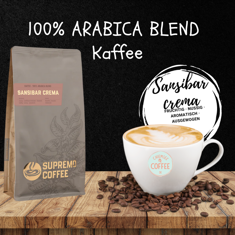 Sansibar Crema - Kaffee | 100% ARABICA BLEND