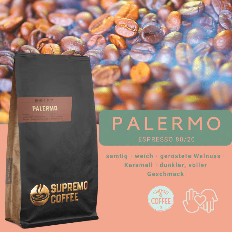 PALERMO Espressi-Röstung | Lifestyler Espresso online kaufen CHIEMSEE-COFFEE.de