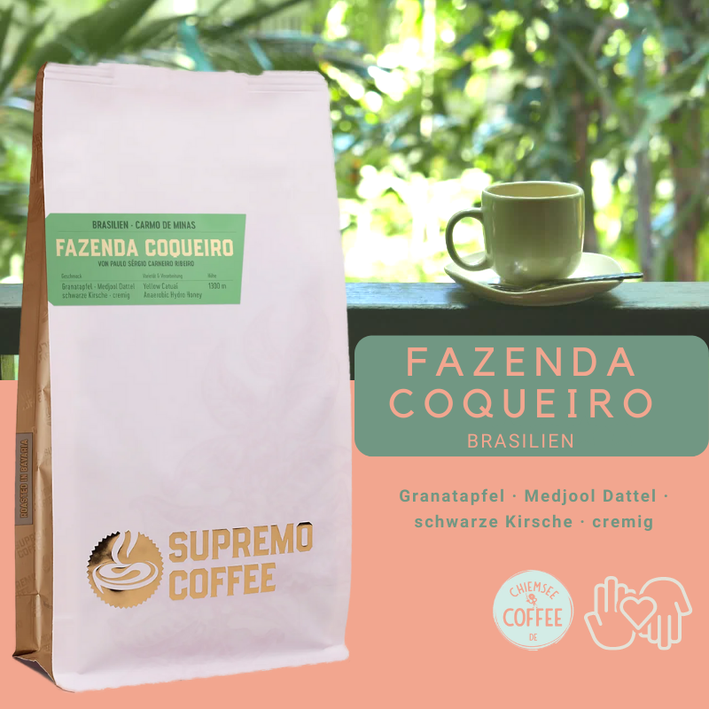 FAZENDA COQUEIRO Lifestyler Espresso online kaufen CHIEMSEE-COFFEE.de