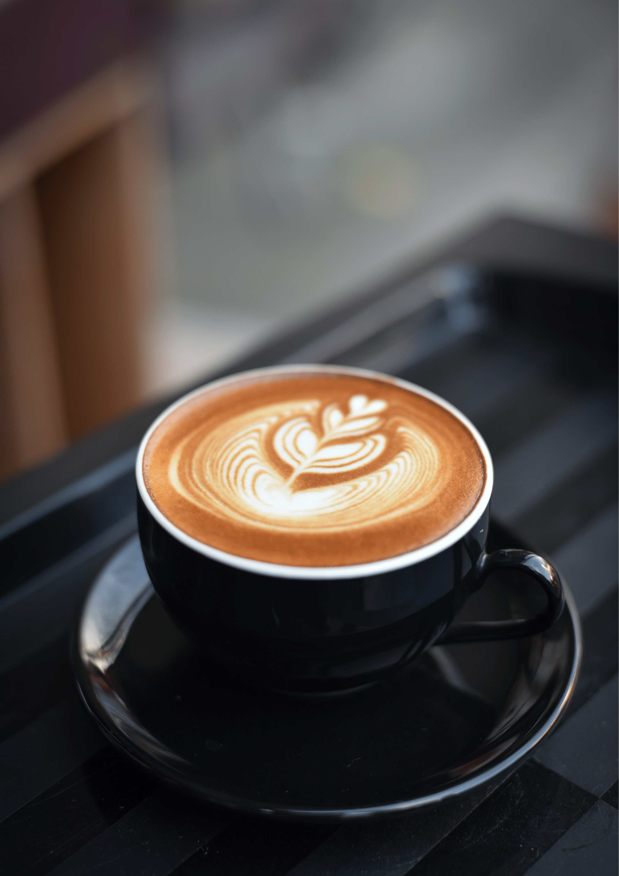 Cappuccino mit Muster Lifestyler Espresso online kaufen CHIEMSEE-COFFEE.de